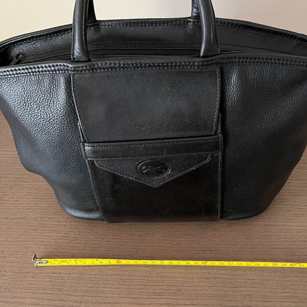 Vintage Longchamp Leather Top Handle Bag - Picture 8 of 10